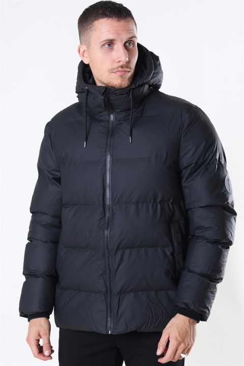 Rains Puffer Jacke Black