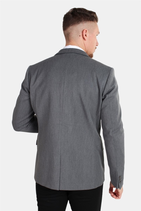 Solid Frederic Class Blazer Med Grey