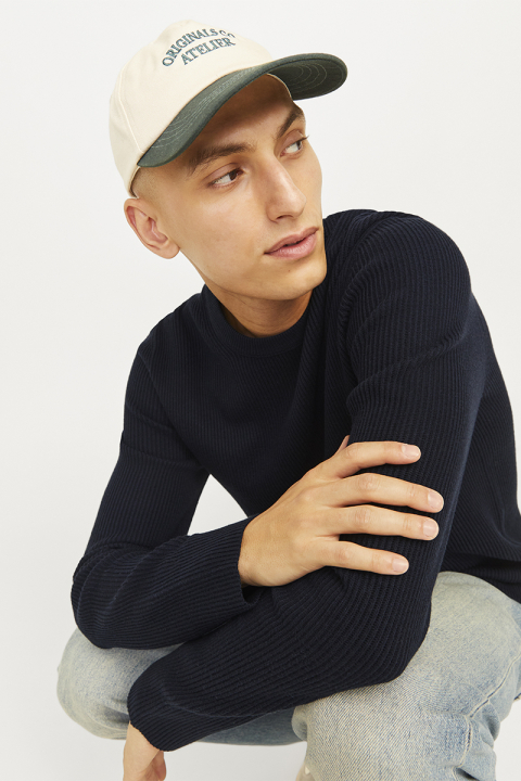 Jack & Jones Perfect Knit Crew Neck Sky Captain