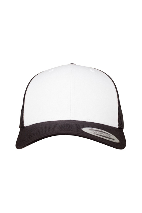 Flexfit Retro Trucker Black / White / Black