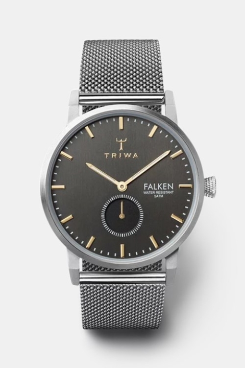 Triwa Smoky Falken Uhr Steel Mesh