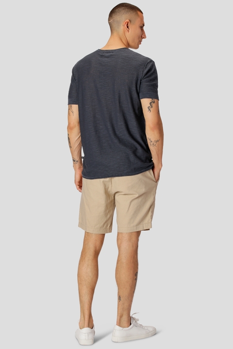 Clean Cut Copenhagen Barcelona Cotton Linen Shorts Khaki