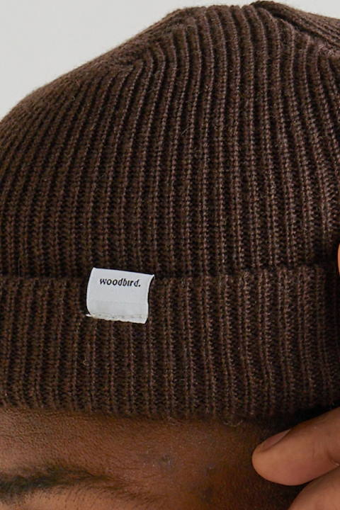 Woodbird Beanie Sport Coffee