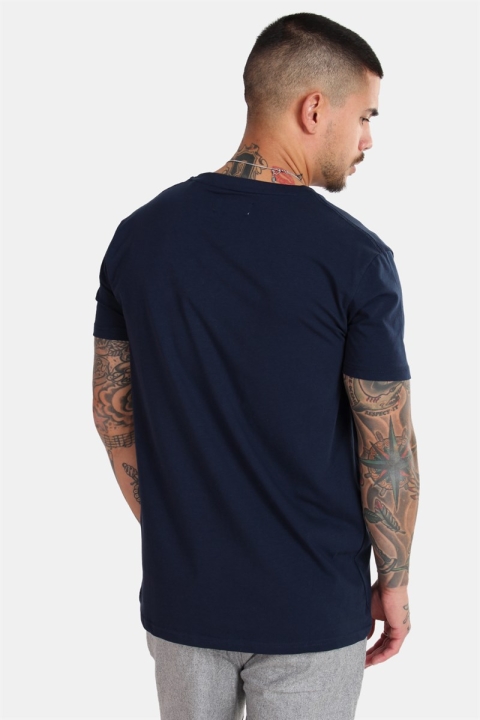 Lindbergh New York T-Hemd Navy