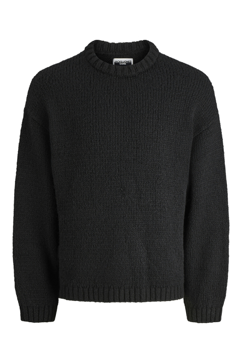 Jack & Jones Kidd Knit Crew Neck Black