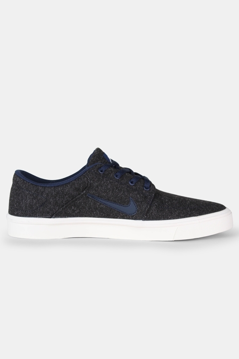 Nike SB Portmore CNVS Premium Anthracite Obsidn-Ivory