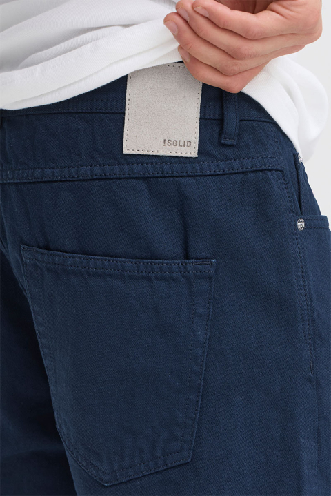 Solid Ryan Denim Shorts Insignia Blue