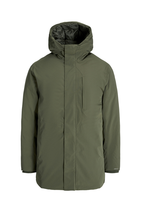 Jack & Jones Keen Stretch Parka Jacket Grape Leaf