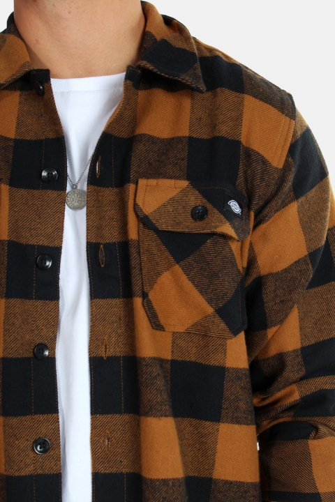 DICKIES NEW SACRAMENTO Hemd  BROWN DUCK