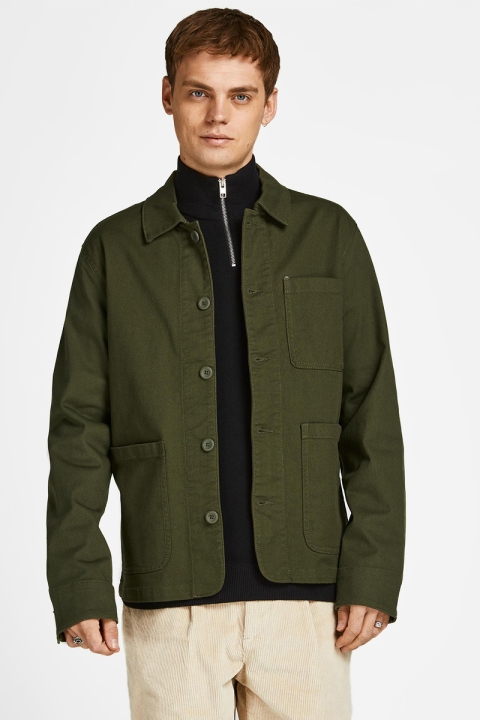 Jack & Jones JJELUCAS ALVIN JACKET Olive Night