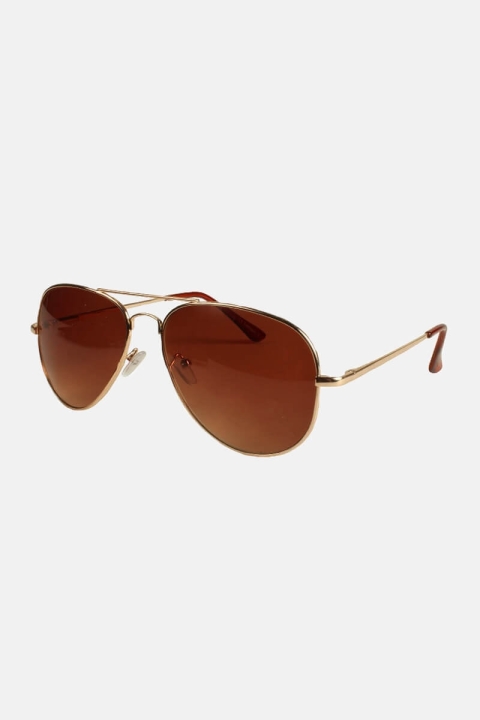 Fashion 1476 Pilot Sonnenbrille Gold/Brown