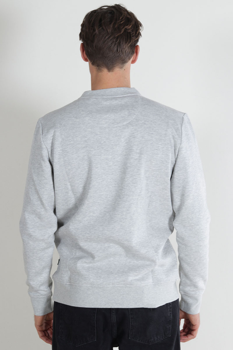 Kronstadt Lars Organic/Recycled crew Lt Grey Mix