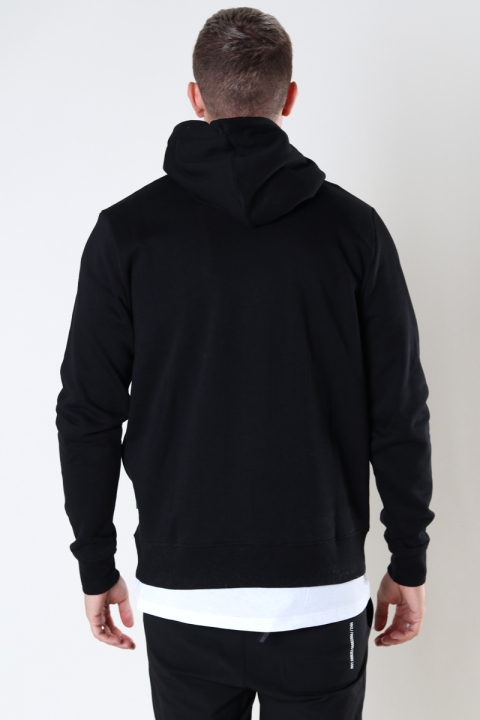 Kronstadt Lars Organic/Recycled hood sweat Black