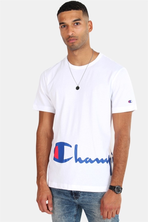 Champion Crewneck T-Hemd White