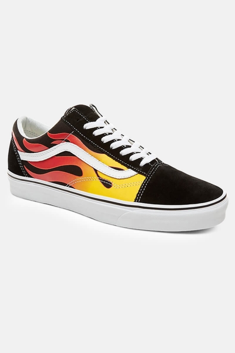 Vans Old Schuhol Sneakers Flame Black/Black/Tr Wht