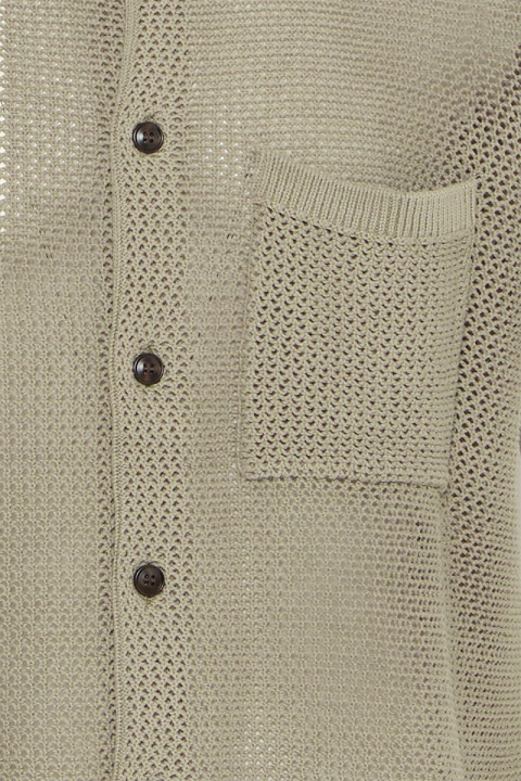 Solid Petri Knit Pullover Vetiver