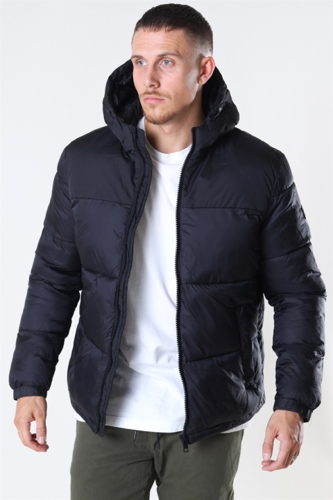 Jack & Jones Drew Puffer Jacke Black