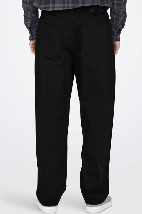 ONLY & SONS Edge Straight Fit Jeans Black Denim