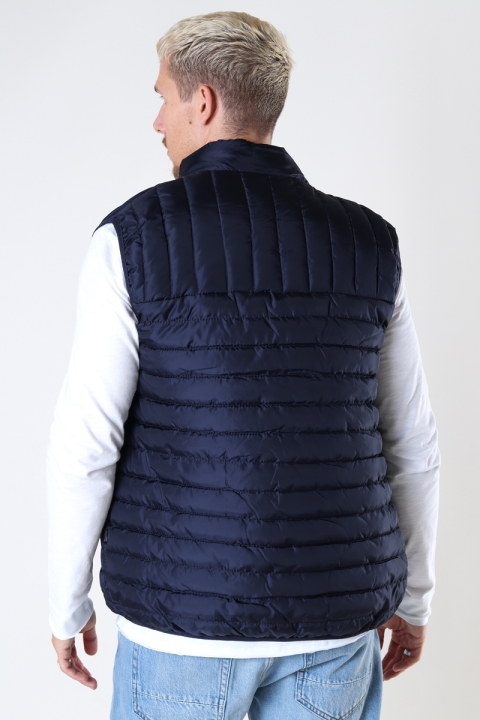 ONLY & SONS ONSPAUL QUILTED VEST OTW Dark Navy