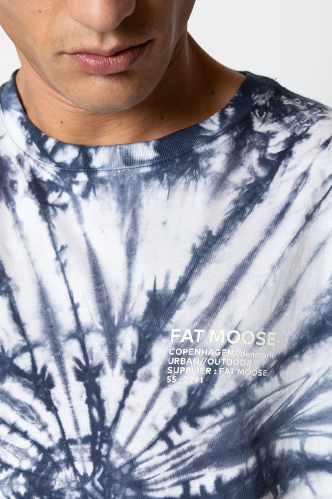 Fat Moose Malik T-Hemd Navy