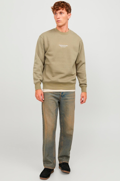 Jack & Jones Vesterbro Sweat Crew Neck Aloe