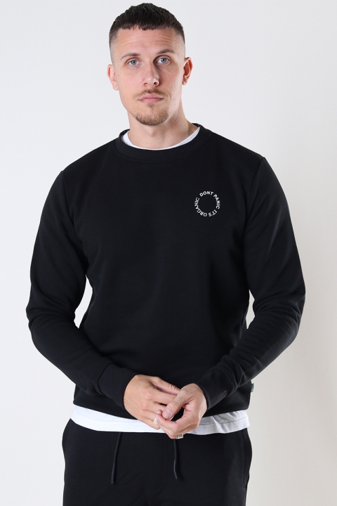 Kronstadt Lars It's organic crew sweat Black