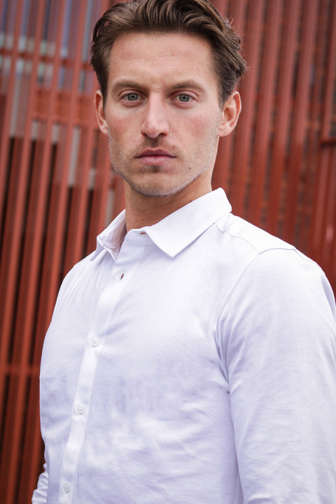 ONLY & SONS Miles LS Stretch Hemd White