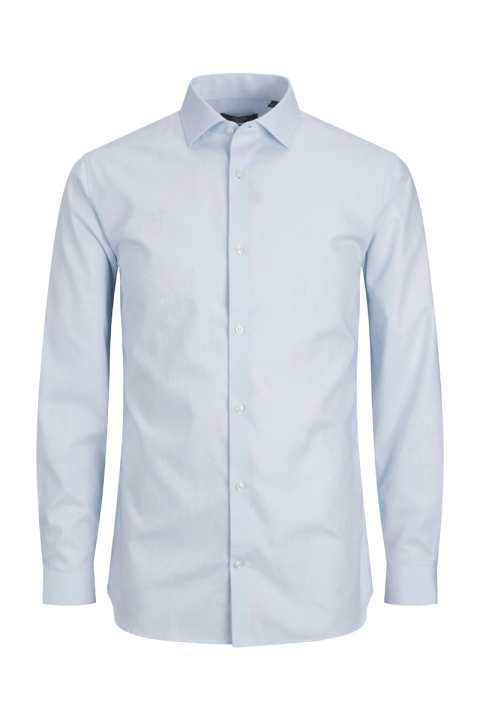 Jack & Jones Parker Wrinkle Resistant Hemd LS Cashmere Blue