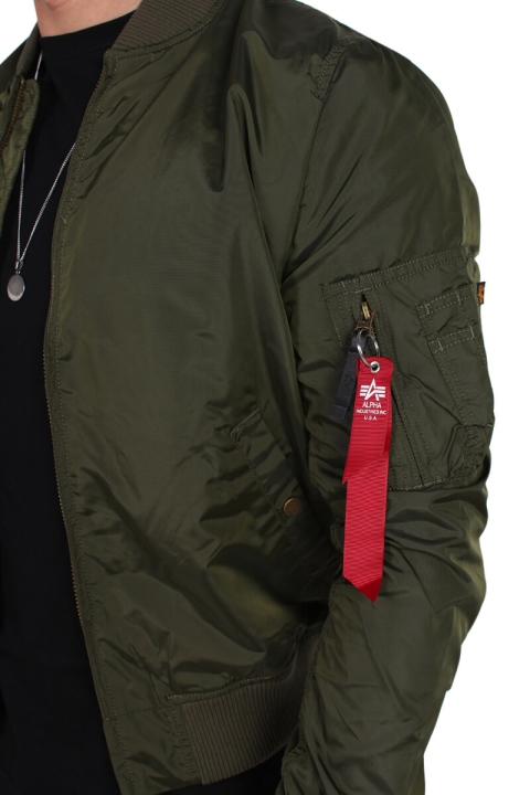 Alpha Industries MA-1 TT Bomber Jacke Dark Green