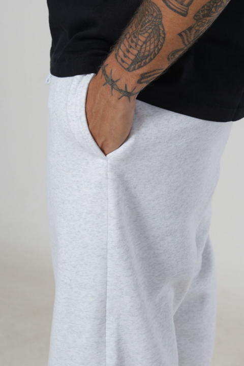 ONLY & SONS Ceres Wide Fit Sweat Pants Super Light Grey Melange