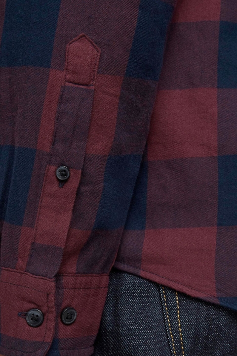 Jack & Jones Gingham Twill Hemd L/S Port Royale