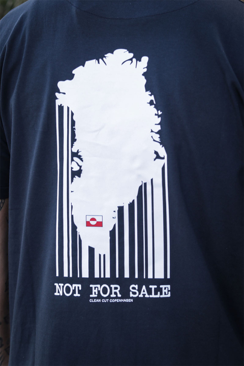 Clean Cut Copenhagen Not For Sale Greenland T-Hemd Black
