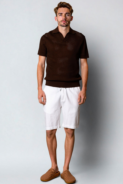 Clean Cut Copenhagen Barcelona Luca Shorts White