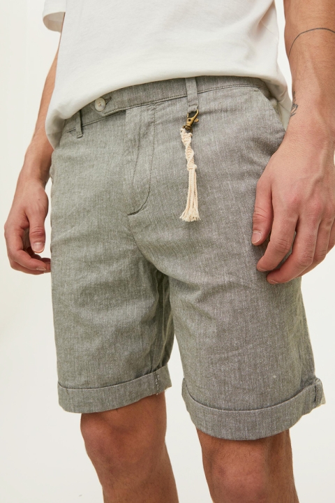 Jack & Jones JPSTSKY JJLINEN SHORTS AKM SN Dusty Olive