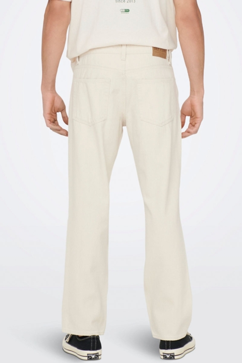 Only & Sons Edge Straight Fit 5917 Ecru