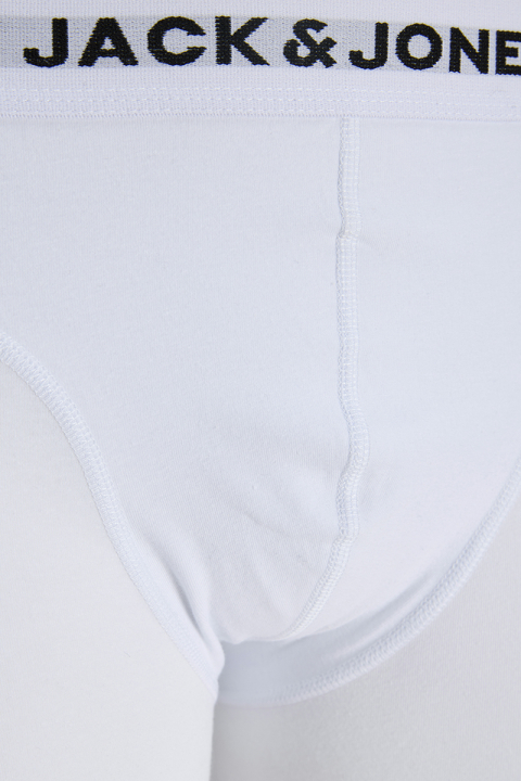 Jack & Jones Solid Trunks 7-Pack White