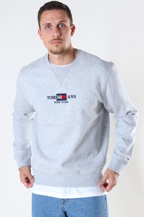 Tommy Hilfiger TJM TIMELESS TOMMY CREW Lt Grey Htr