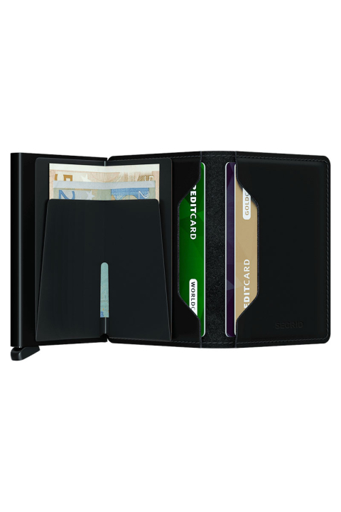 Secrid Slimwallet Yard Black-Powder Black