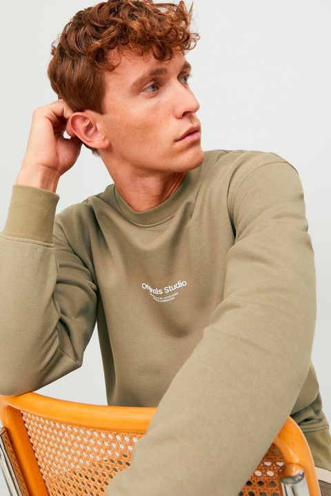 Jack & Jones Vesterbro Sweat Crew Neck Aloe
