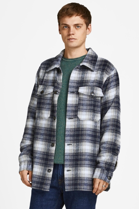 Jack & Jones JOROLLIE CHECK OVERSHIRT LS SN Crockery