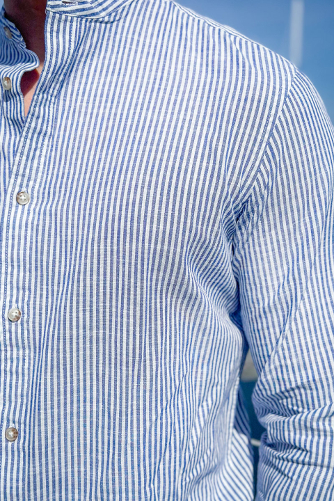 Jack & Jones Summer Band Hemd LS Infinity Stripe