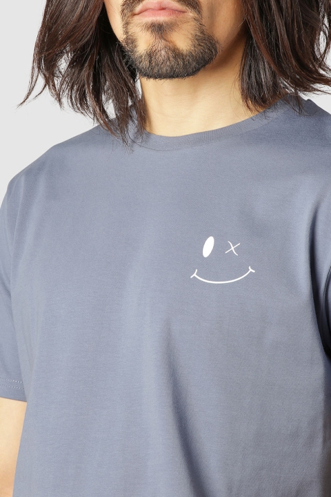 Clean Cut Copenhagen Patrick Organic Tee Dusty Blue