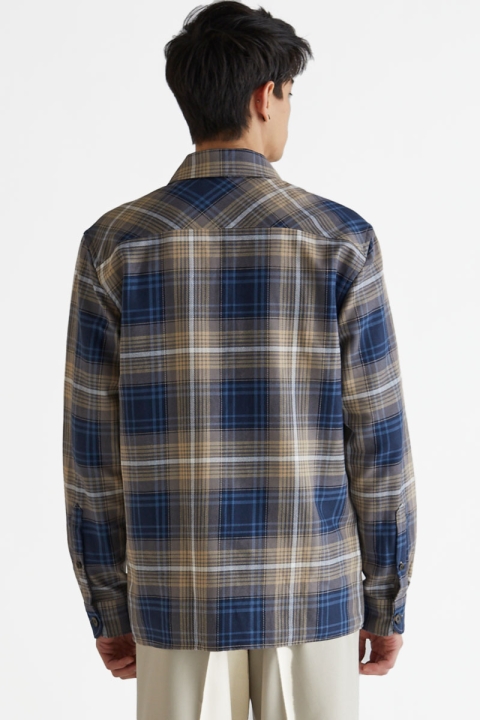 Woodbird Buel Check Hemd Blue Check