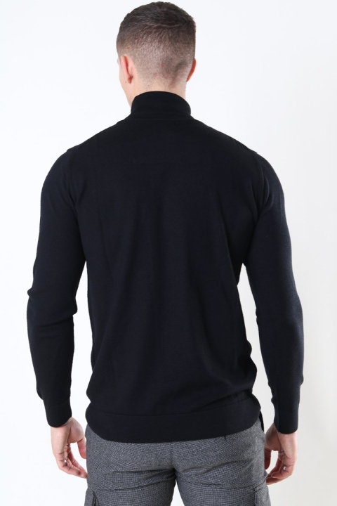 Clean Cut Copenhagen Merino Wool Roll Stricken Black