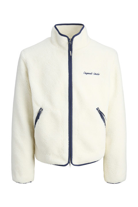Jack & Jones Norrebro Teddy Jacket Ocean Cavern