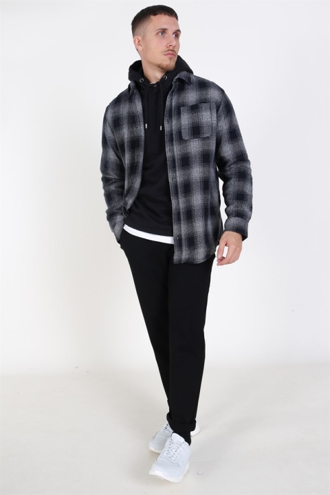 Jack & Jones Jordan Hemd LS Black