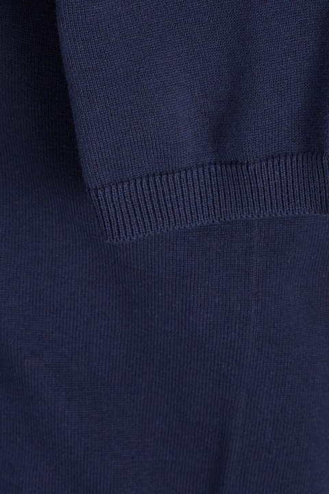 Jack & Jones JPRBLAIGOR KNIT POLO S/S SN Maritime Blue