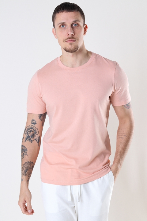 Jack & Jones Organic Basic Tee Coral Pink