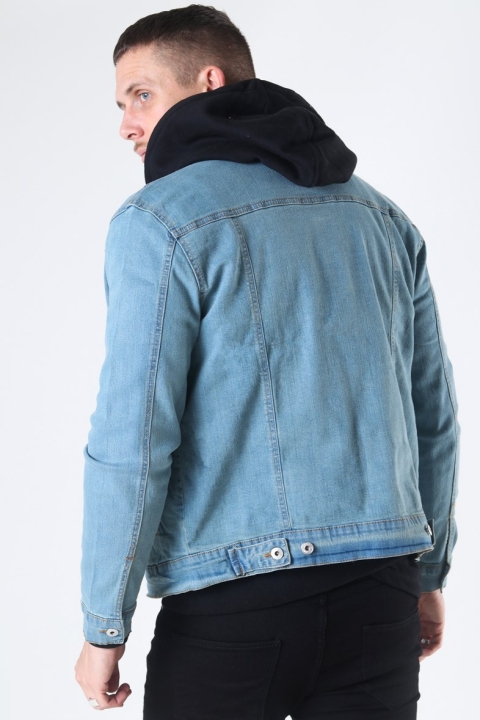 Solid Peyton Denim Jacke Light Village Blue Denim