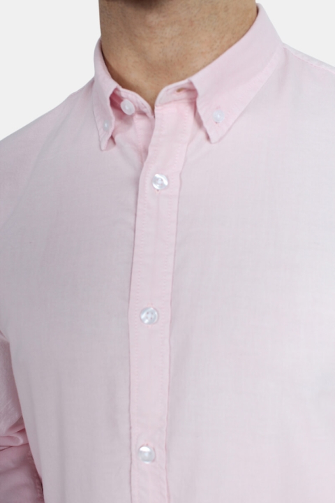 Kronstadt Johan Oxford Dyed Hemd Pink